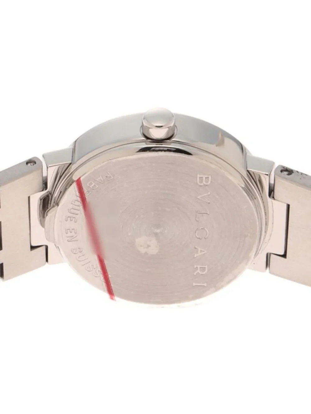 Bvlgari Watch Stainless Steel Black Dial Quartz